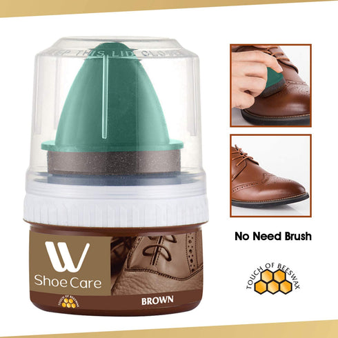 Shoe Cream Brown | 1.69 fl oz | WBM SHOE CARE